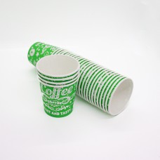 Бумажный стакан 110 мл зеленый Fast&Tasty C (50шт/пак)