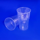 Стакан прозрачный с меткой 500 мл РР пивной (50шт/пак)