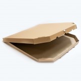 Упаковка картонная для пиццы П400 бурая/50шт/пак/шт