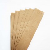 Пакет бумажный 100мм/40мм/480мм/саше/коричневый/1000шт/ящ