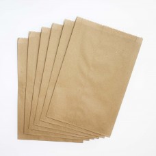 Пакет бумажный 220мм/40мм/340мм/саше/коричневый/1000шт/ящ
